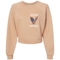 Women's Raglan Pullover Fleece