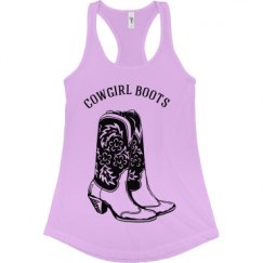 Ladies Slim Fit Racerback Tank Top