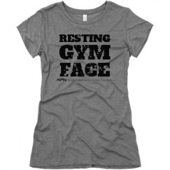 Ladies Slim Fit Super Soft Triblend Tee