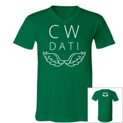 CW DATI KELLY VNECK LOGO TEE