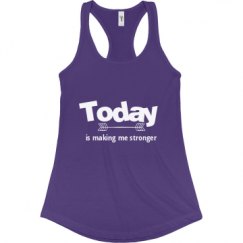 Ladies Slim Fit Racerback Tank Top