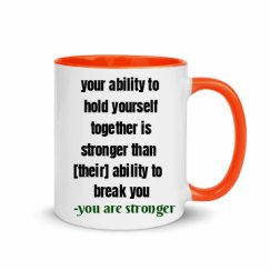 11oz Ceramic Mug with Color Inside