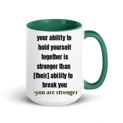 15oz Ceramic Mug with Color Inside