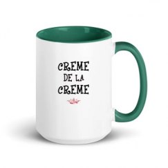 15oz Ceramic Mug with Color Inside
