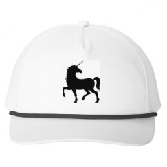 Snapback Five-Panel Rope Hat