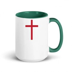 15oz Ceramic Mug with Color Inside