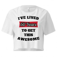 Ladies Festival Cali Crop Top Tee