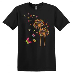 Butterfly Flower Dandelion Butterfly Flower Dandelion
