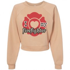 Women's Raglan Pullover Fleece