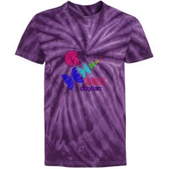 Youth Tie-Dye Cyclone Pinwheel Tee