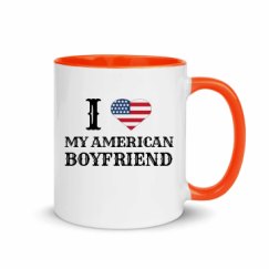 11oz Ceramic Mug with Color Inside