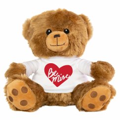 BE MINE STUFFED ANIMAL