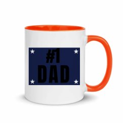 11oz Ceramic Mug with Color Inside