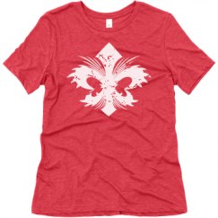 Ladies Relaxed Fit Super Soft Triblend Tee