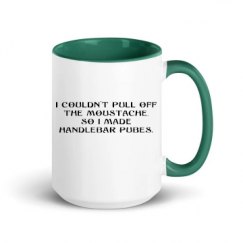 15oz Ceramic Mug with Color Inside