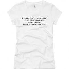 Ladies Slim Fit Basic Promo Jersey Tee