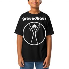 Groundhaus kids t-shirt, no back, no distress