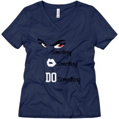 See, Say, Do Something Red Tee
