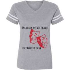 Ladies Relaxed Fit Vintage Sports Tee