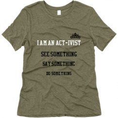 Ladies Relaxed Fit Super Soft Triblend Tee