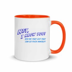 11oz Ceramic Mug with Color Inside