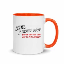 11oz Ceramic Mug with Color Inside