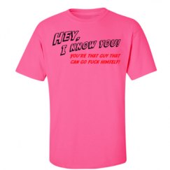 Unisex Ultra Cotton Safety Neon Crewneck Tee