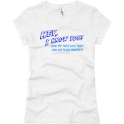 Ladies Slim Fit Basic Promo Jersey Tee