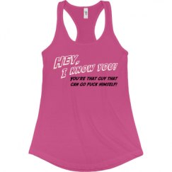 Ladies Slim Fit Racerback Tank Top