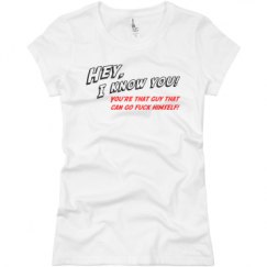 Ladies Slim Fit Basic Promo Jersey Tee