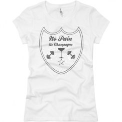 Ladies Slim Fit Basic Promo Jersey Tee