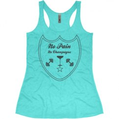 Ladies Slim Fit Super Soft Racerback Triblend Tank