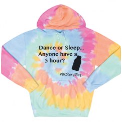 Unisex Tie-Dye Fleece Hoodie