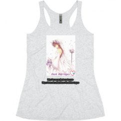 Ladies Slim Fit Super Soft Racerback Triblend Tank