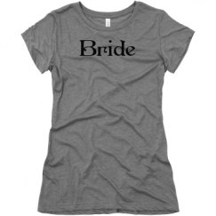 Ladies Slim Fit Super Soft Triblend Tee