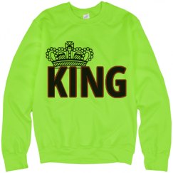 Unisex Neon Crewneck Sweatshirt