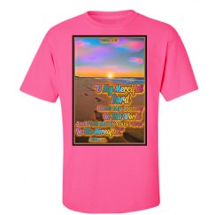 Unisex Ultra Cotton Safety Neon Crewneck Tee