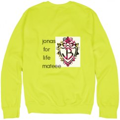 Unisex Neon Crewneck Sweatshirt