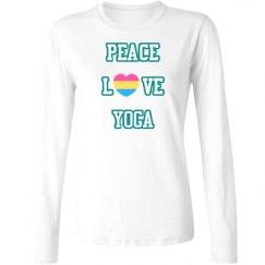 Ladies Relaxed Fit Basic Long Sleeve Tee