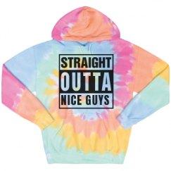 Unisex Tie-Dye Fleece Hoodie