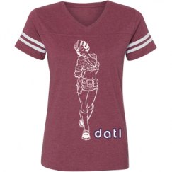 Ladies Relaxed Fit Vintage Sports Tee