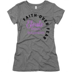 Ladies Slim Fit Super Soft Triblend Tee