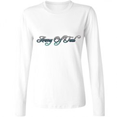 Ladies Relaxed Fit Basic Long Sleeve Tee