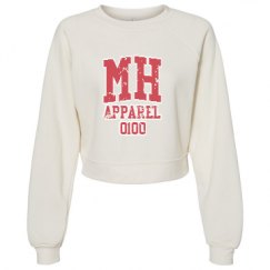 Women's Raglan Pullover Fleece