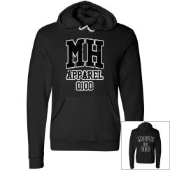 MOHITZ HOODIES (BLACK & WHITE LETTERS)