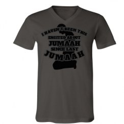 Unisex V-Neck Jersey Tee