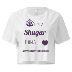 Ladies Festival Cali Crop Top Tee