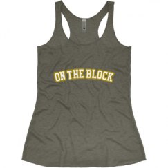 Ladies Slim Fit Super Soft Racerback Triblend Tank