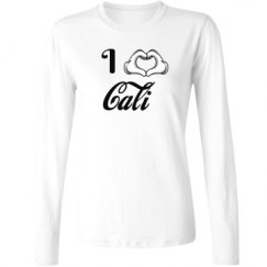 Ladies Relaxed Fit Basic Long Sleeve Tee