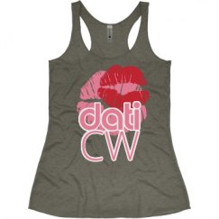 Ladies Slim Fit Super Soft Racerback Triblend Tank